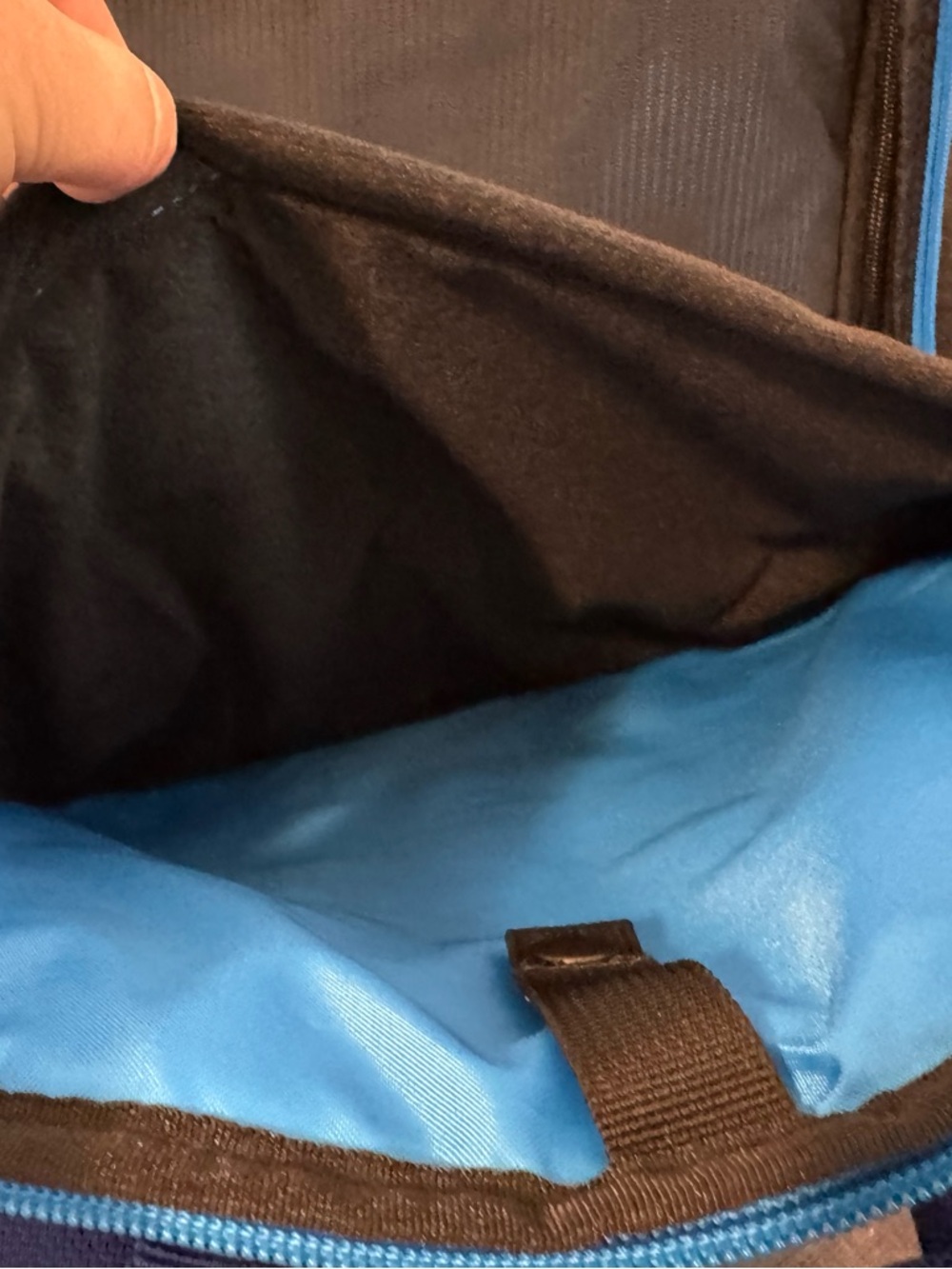 NEW - Blue Roll-Top Multiple Pockets Backpack 🎒 - Picture 15 of 16